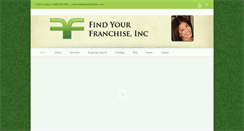 Desktop Screenshot of findyourfranchise.com