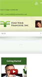 Mobile Screenshot of findyourfranchise.com